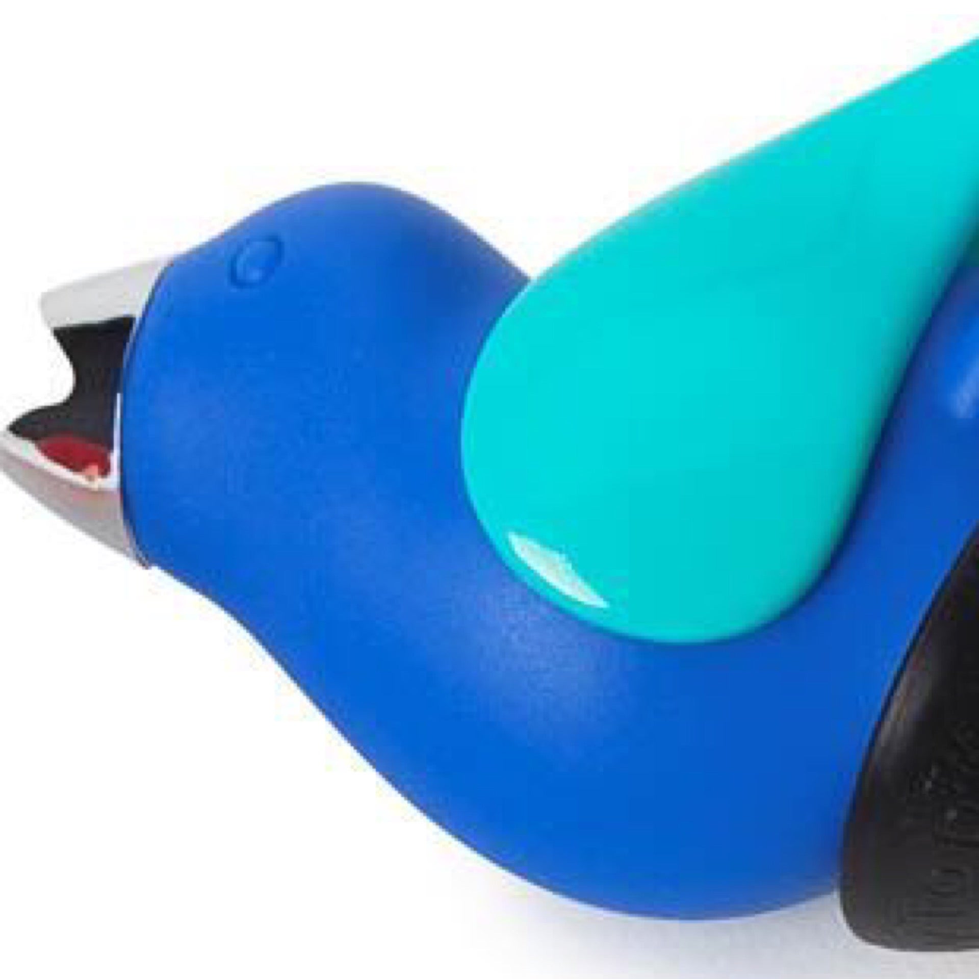 Chirpy Top Wine Pourer Cobalt/Aqua | leaf [ HOME • GIFT • PLANTS • BLOOMS ]